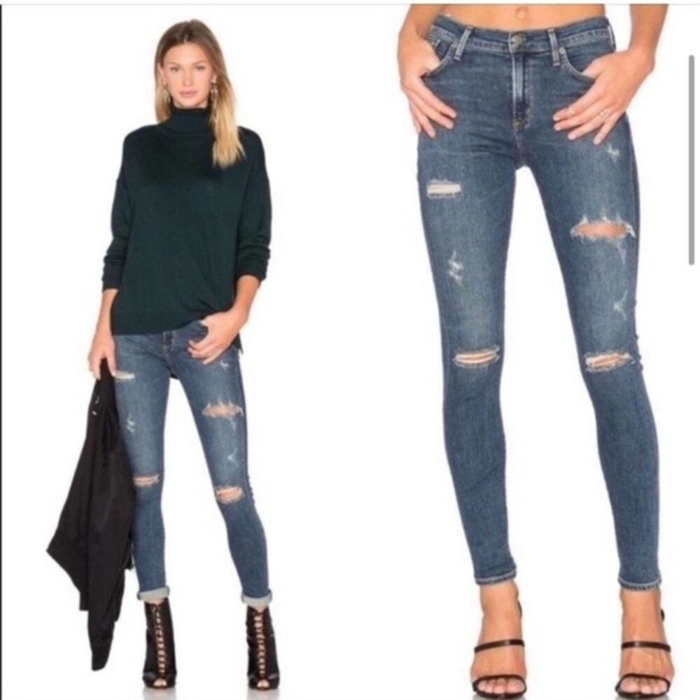 AGOLDE Sophie High Rise Skinny in Kansas‎ City 24